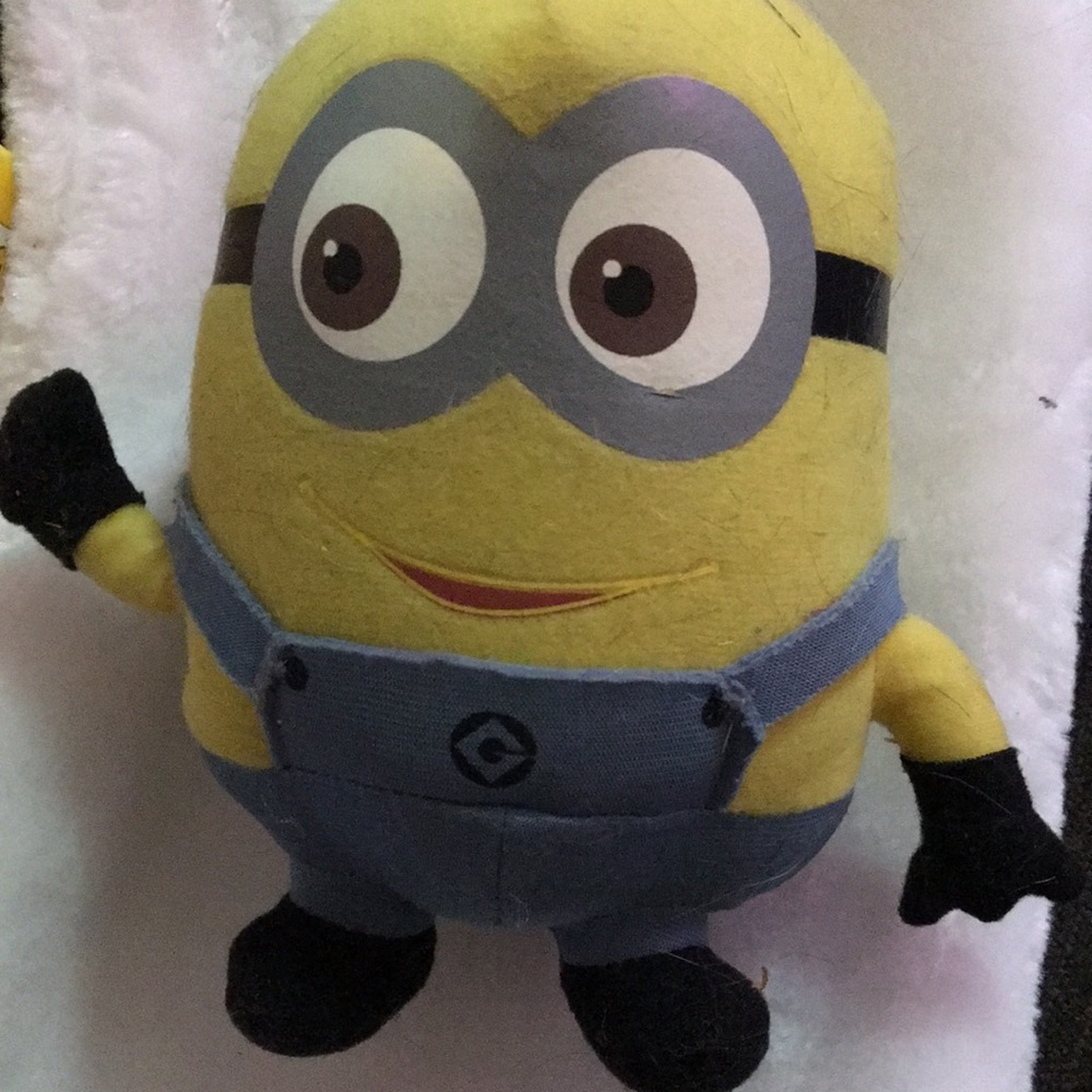 Yellow and Blue Minion Plush Toy